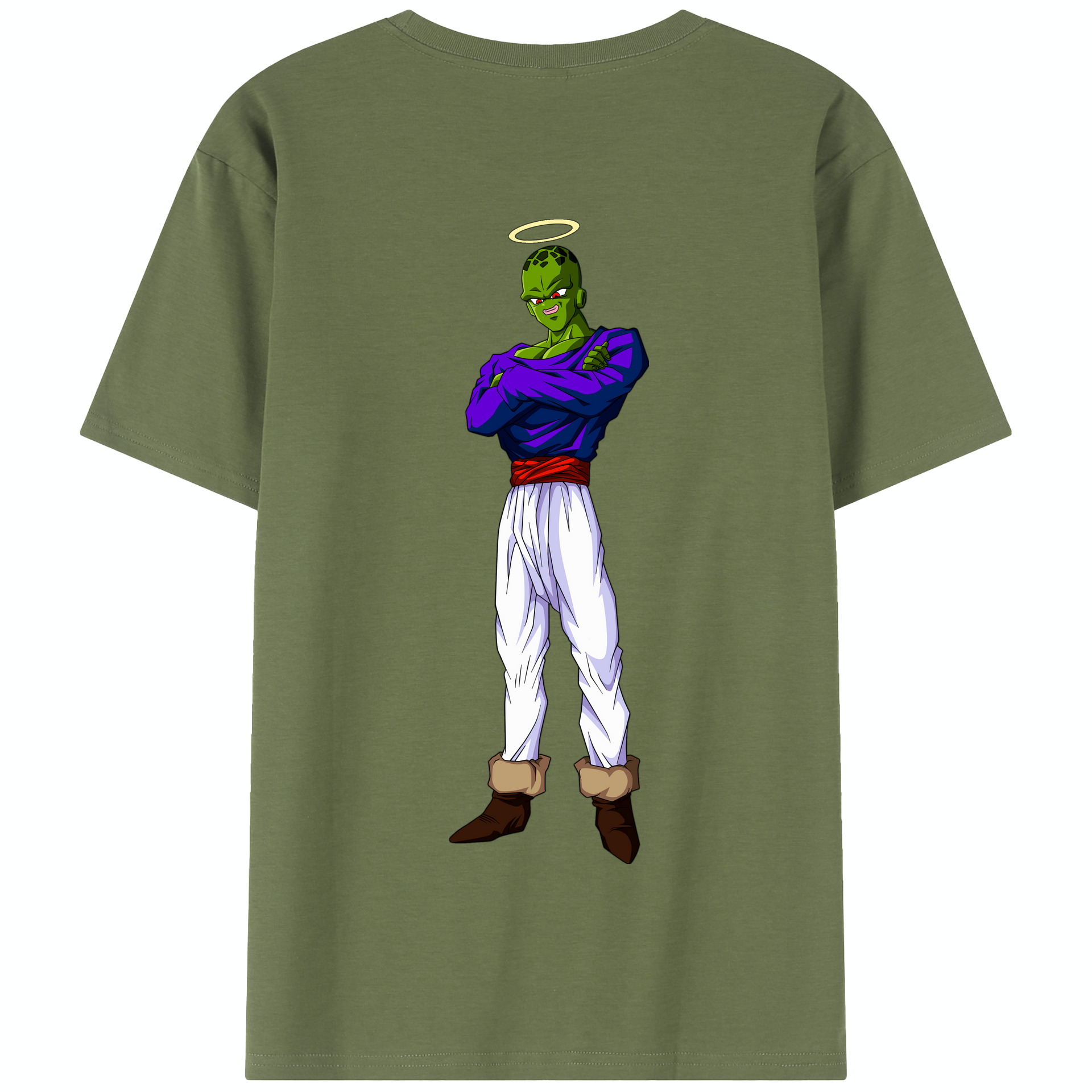 （画像用） ドラゴンボール パイクーハン DRAGON BALL Pikkon 綿100％半袖Tシャツ（背面プリント）
